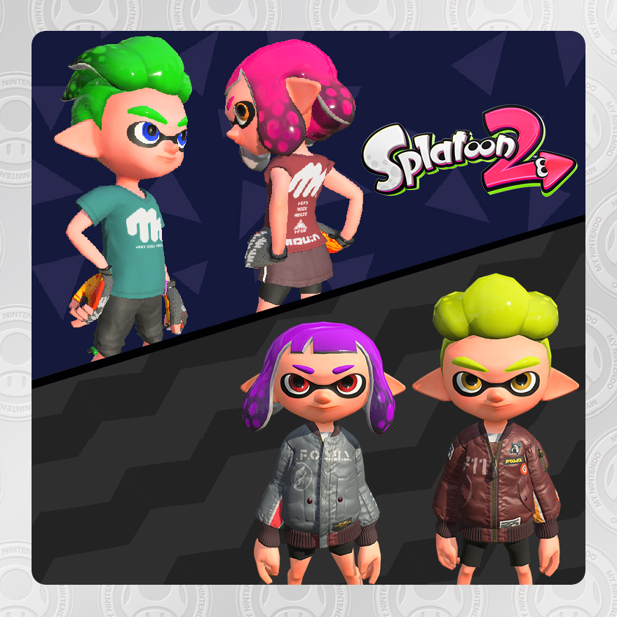 Splatoon 2 Gear Set Rewards My Nintendo