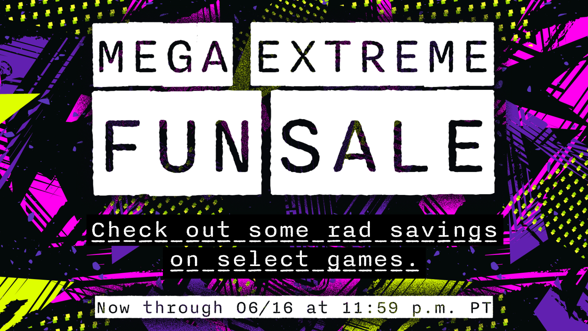 Mega Extreme Fun Sale