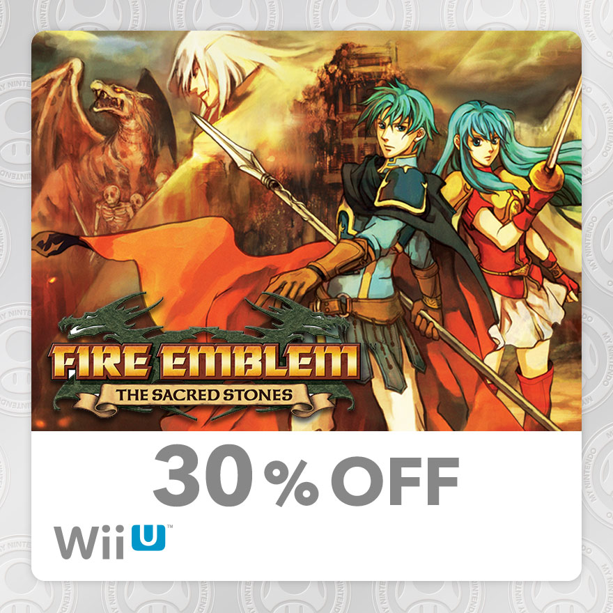 30% Discount on Fire Emblem™: The Sacred Stones (Wii U)