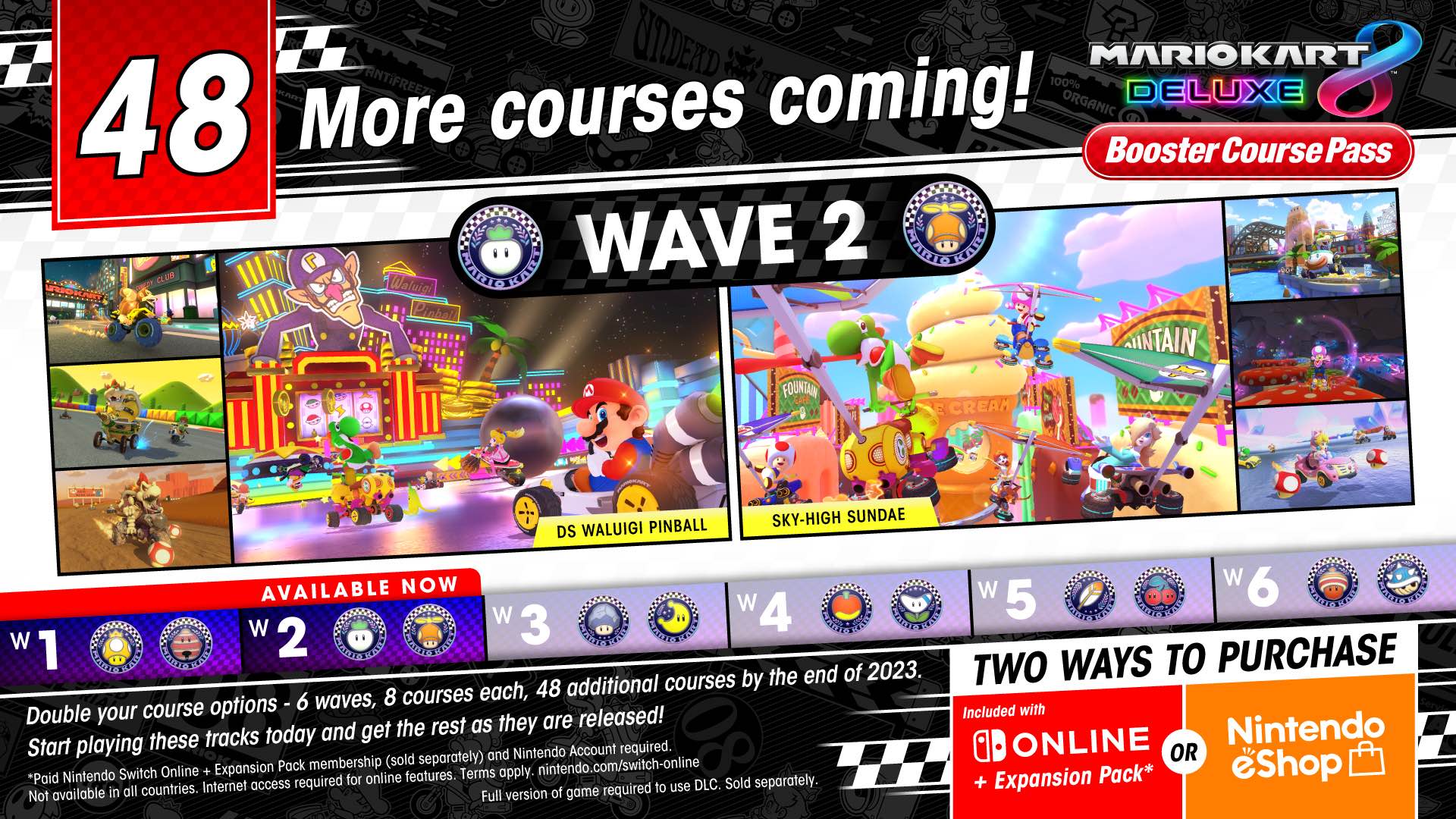 Mario Kart™ 8 Deluxe – Booster Course Pass pour Nintendo Switch - Site  officiel Nintendo