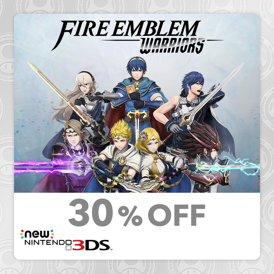 30% Discount on Fire Emblem Warriors (New Nintendo 3DS)