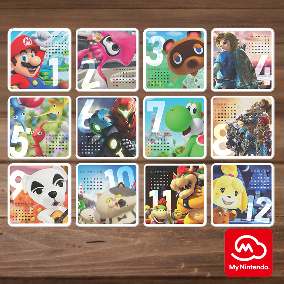 My Nintendo 2022 Calendar ギフト マイニンテンドー