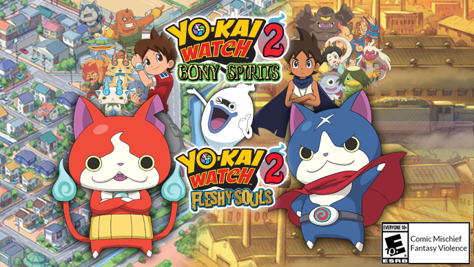 yo kai watch 2 nintendo 3ds