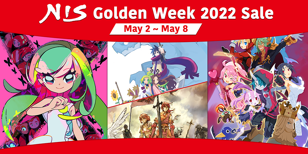 NIS America Golden Week 2022 Sale May 2 May 8 My Nintendo