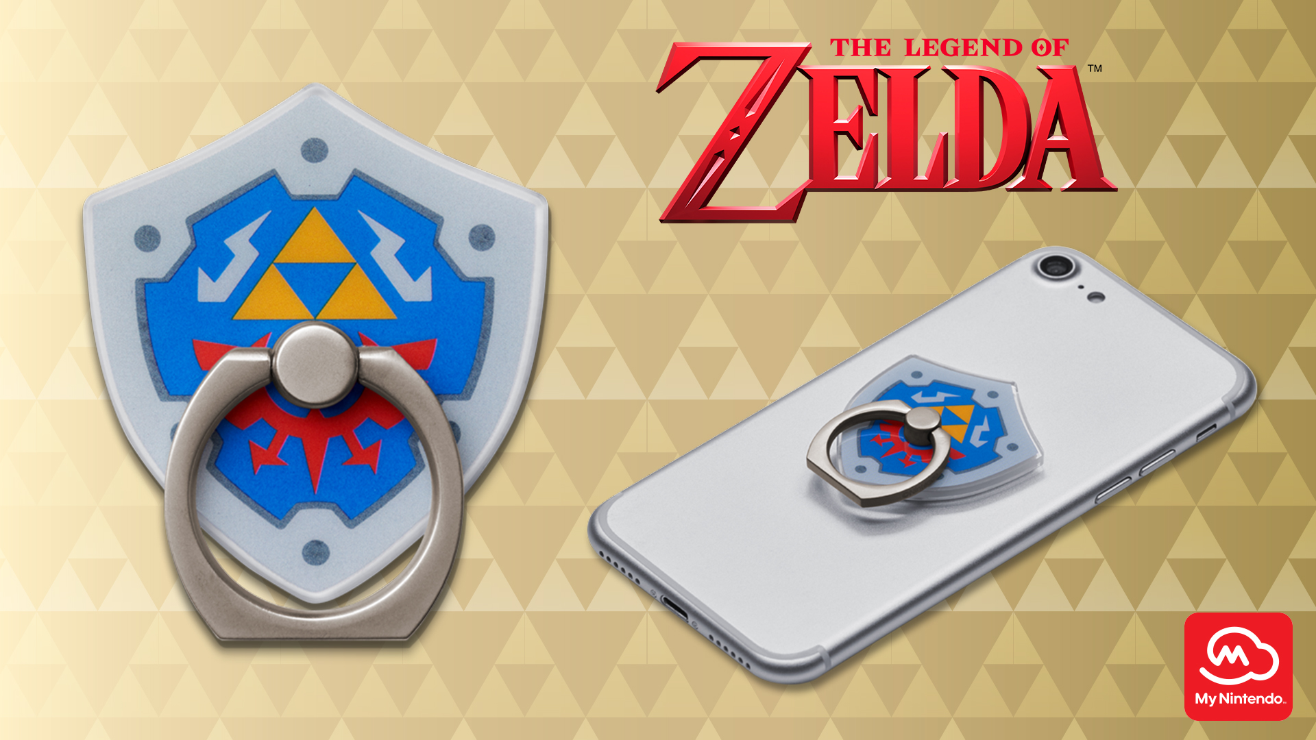 The Legend of Zelda™ Phone Ring Holder | Rewards | My Nintendo