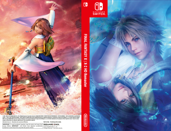 Print-it-yourself cover - FINAL FANTASY X | X-2 HD Remaster | Rewards | My  Nintendo