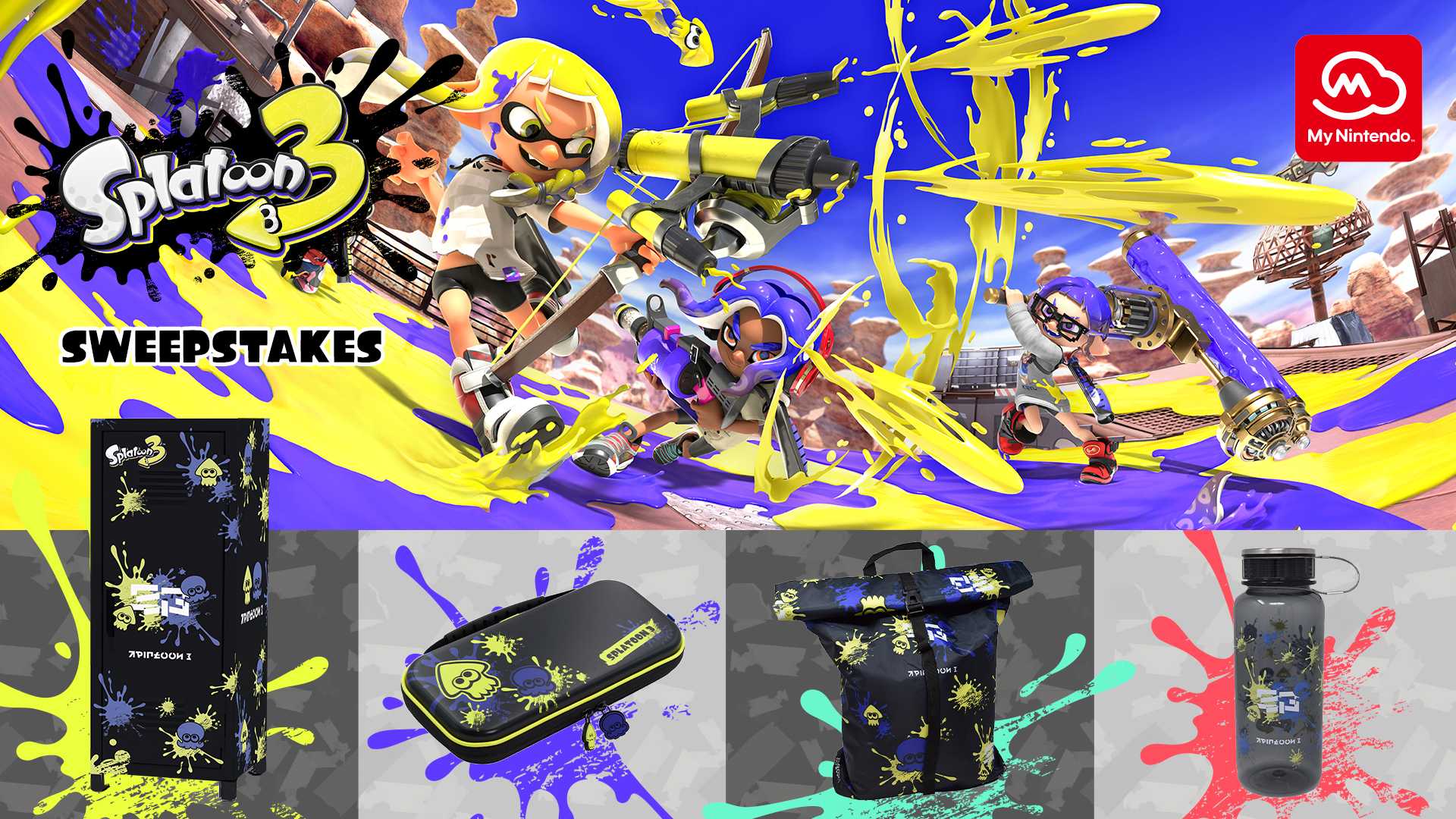 Splatoon 3: Graffiti Sticker Set - Nintendo Official Site