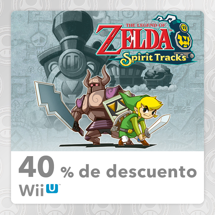 40 Discount on The Legend of Zelda Spirit Tracks Wii U