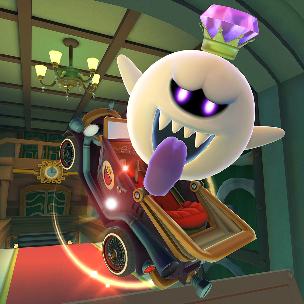 In my Nintendo rewards there is a Mario kart tour Halloween