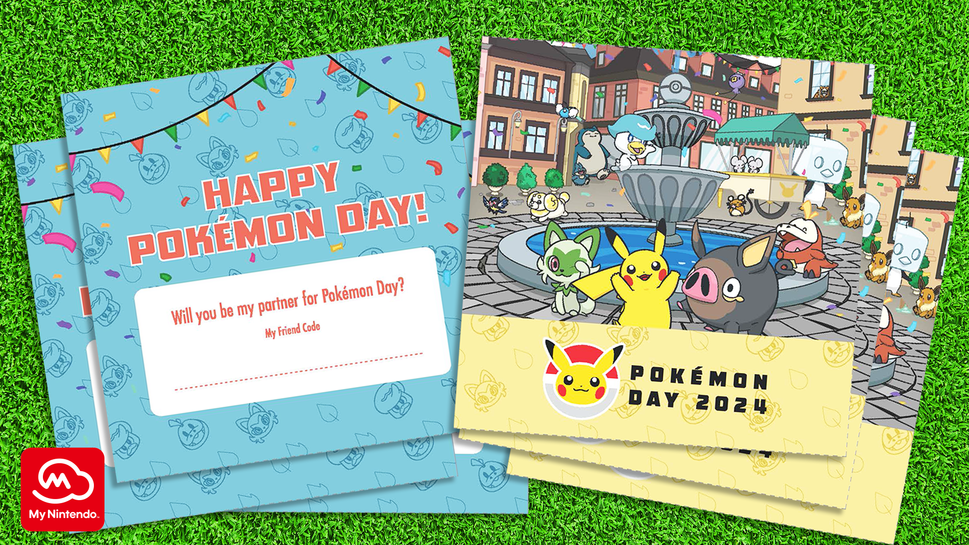 Get ready for Pokémon™ Day on Feb. 27 with a Pokemon Day card!