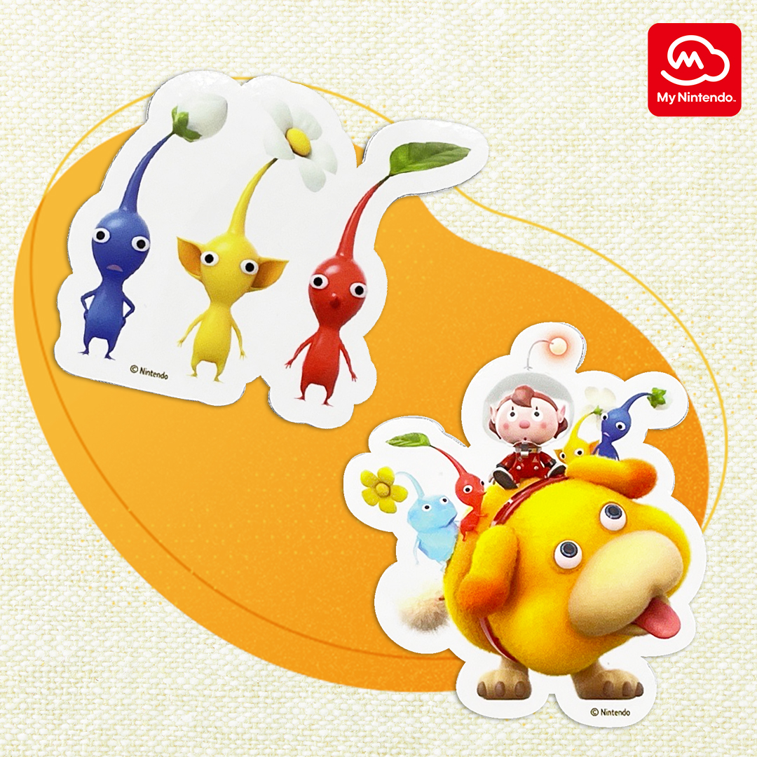 Pikmin™ 4 - Sticker Set - Nintendo Official Site