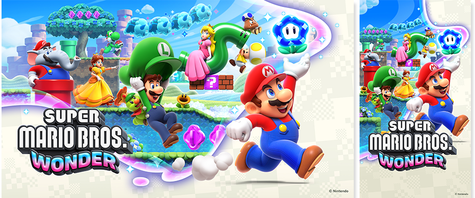 Wallpaper Super Mario Bros. Wonder Rewards My Nintendo