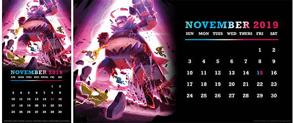 November Calendar B Pokémon Sword Pokémon Shield