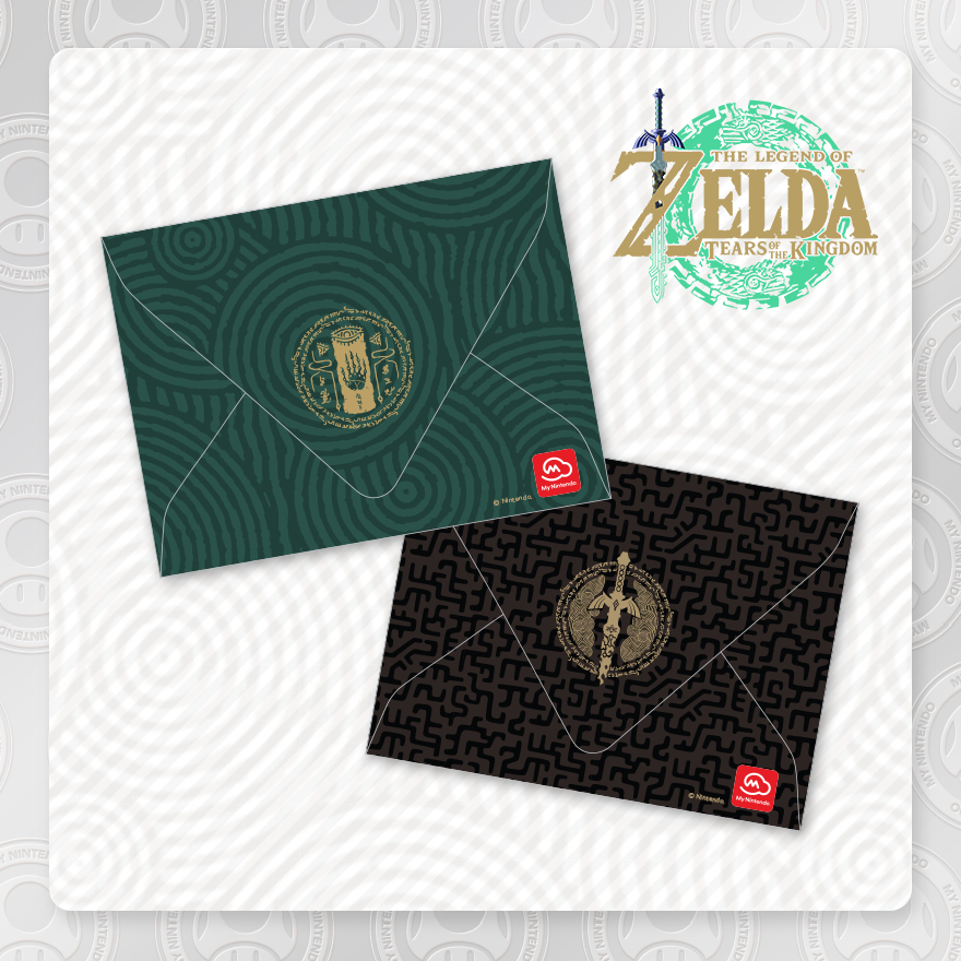 Zelda: Tears of the Kingdom stationery, envelopes, and wallpapers available  on My Nintendo