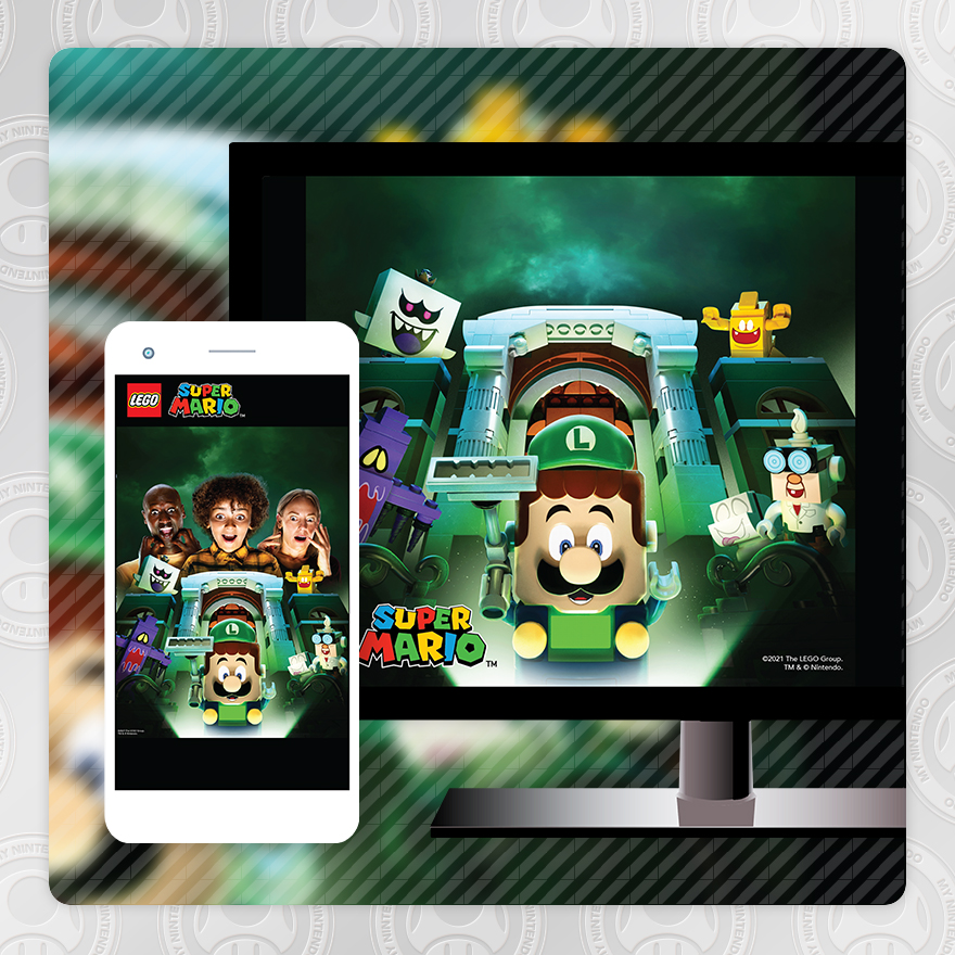Wallpaper – LEGO® Super Mario™: Luigi’s Mansion™