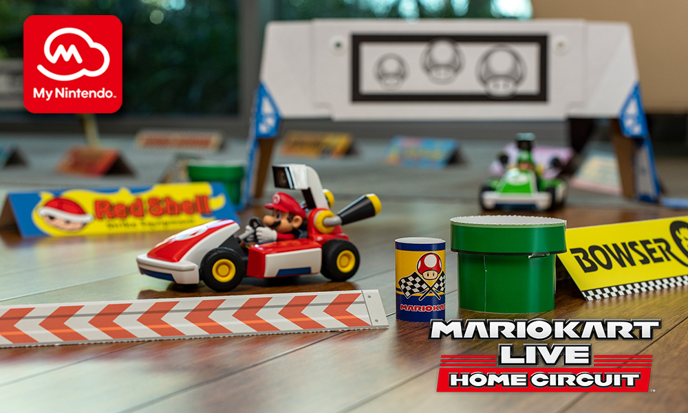 Mario Kart Live Home Circuit Decoration Kit Rewards My Nintendo - Mario Kart Live Home Circuit Decoration Kit