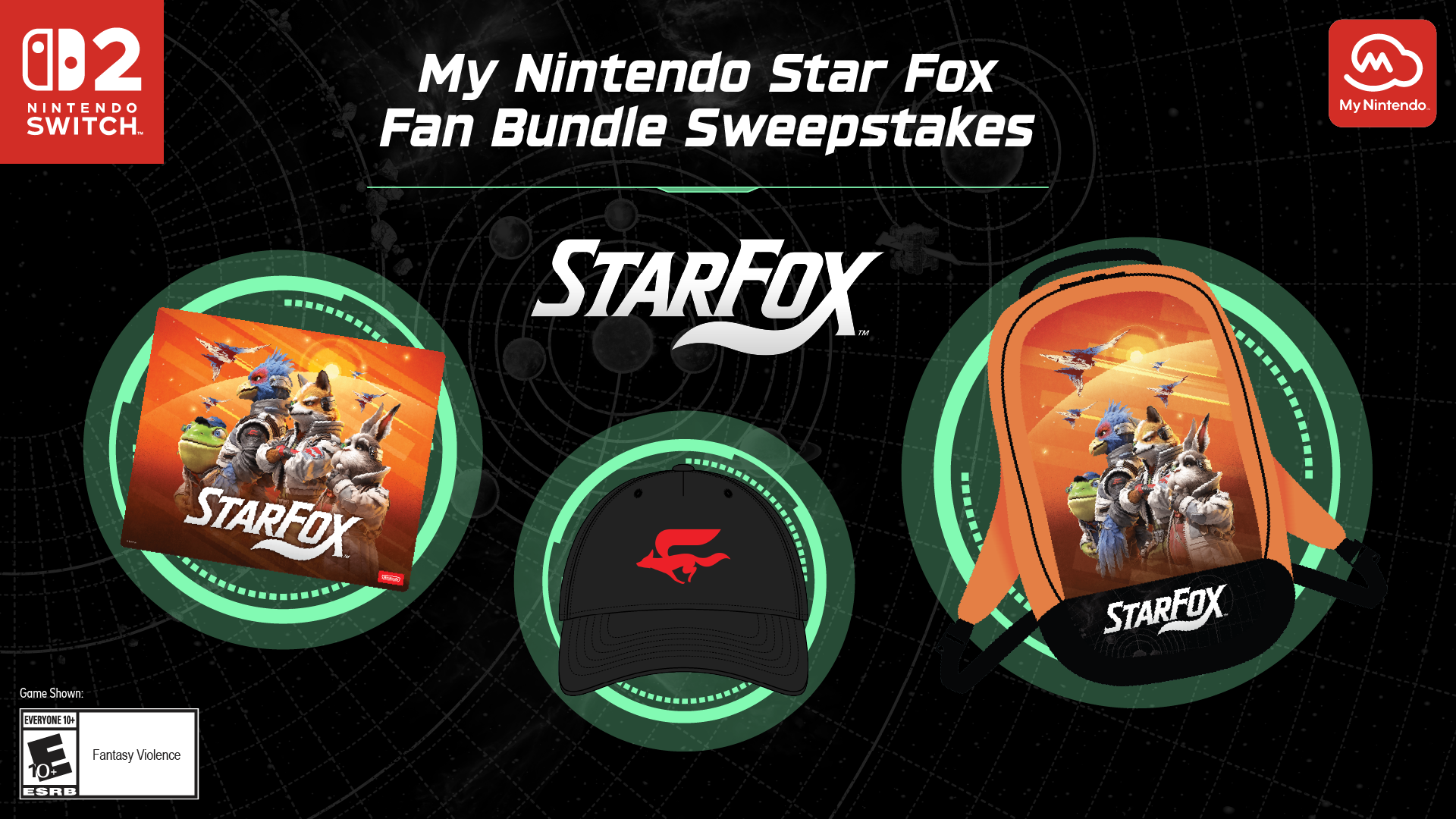 My Nintendo Star Fox Fan Bundle Sweepstakes