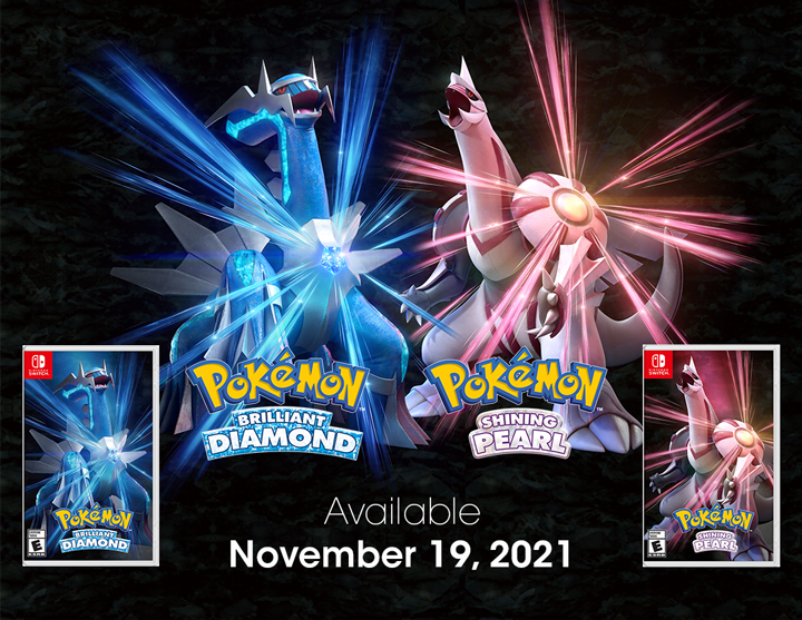 Pokémon™ Brilliant Diamond & Pokémon™ Shining Pearl Double Pack for  Nintendo Switch - Nintendo Official Site