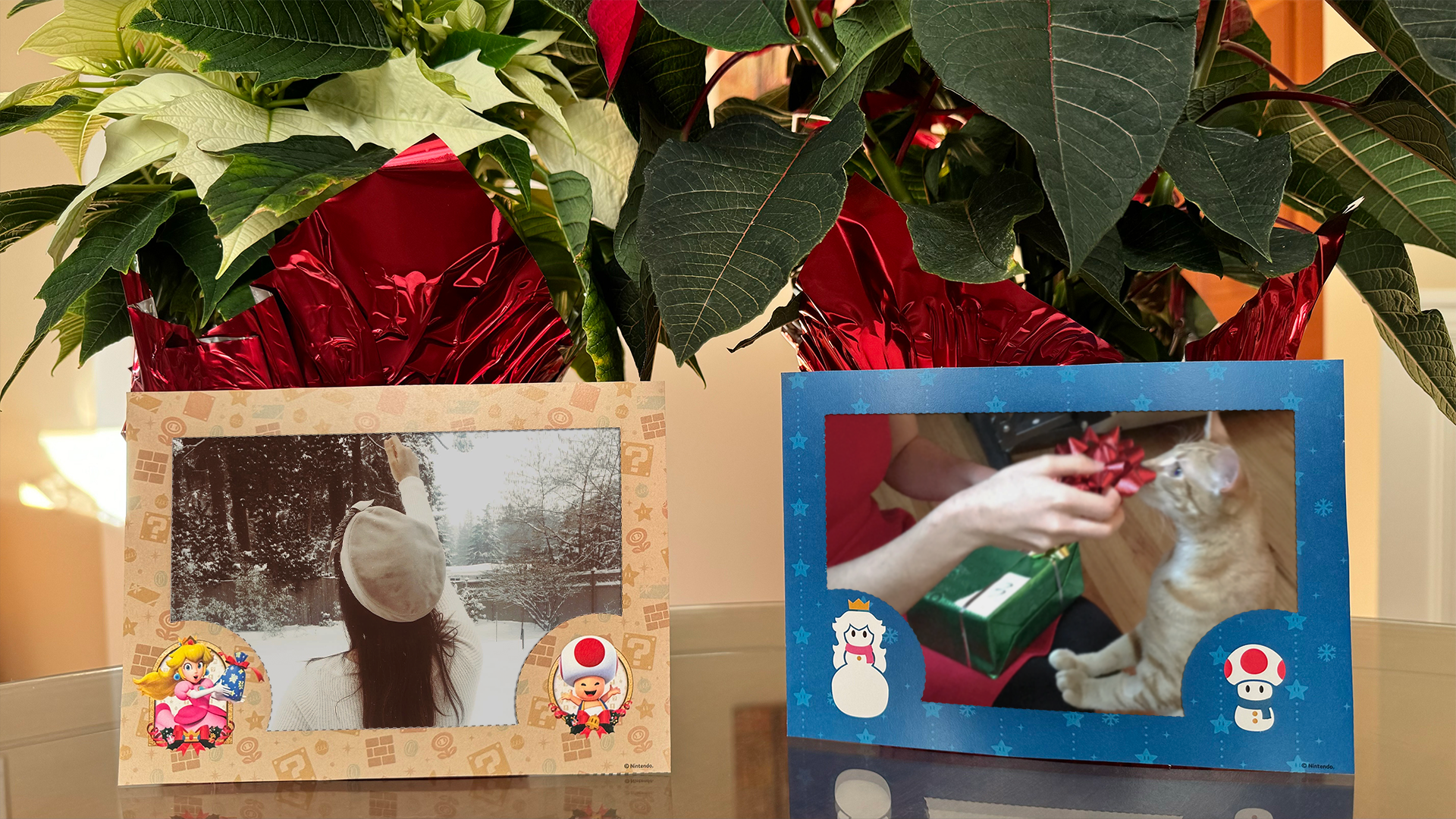 My Nintendo wrapping paper.