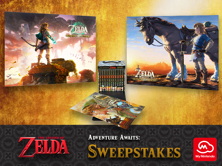 My Nintendo – Adventure Awaits: Legend of Zelda Sweepstakes! | My