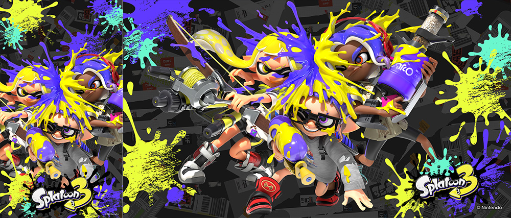 Wallpaper - Splatoon 3 | ギフト | マイニンテンドー