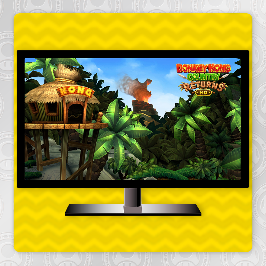 Donkey Kong Country Returns HD virtual background