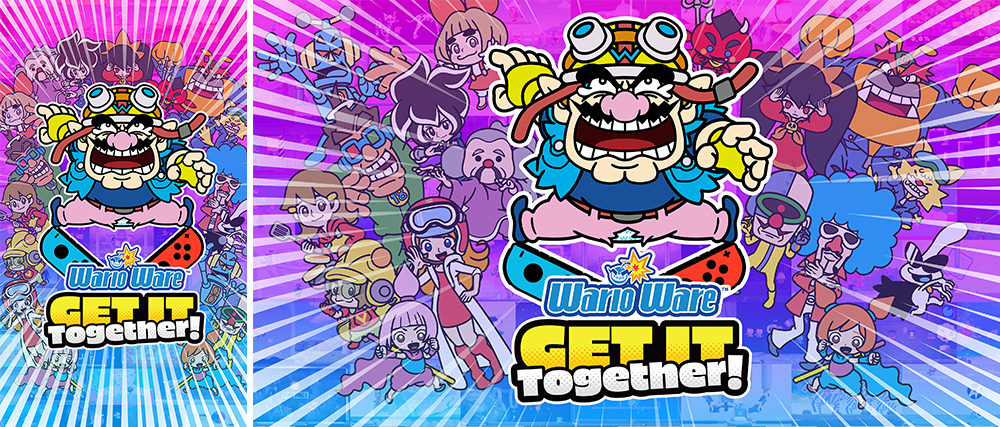 Wallpaper 1 - WarioWare™: Get It Together! | Награды | My Nintendo