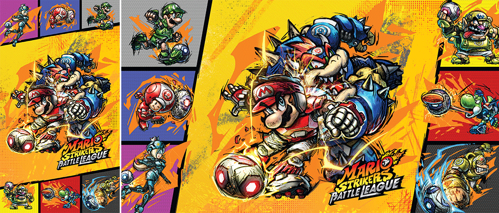 Wallpaper C: Mario Strikers™: Battle League
