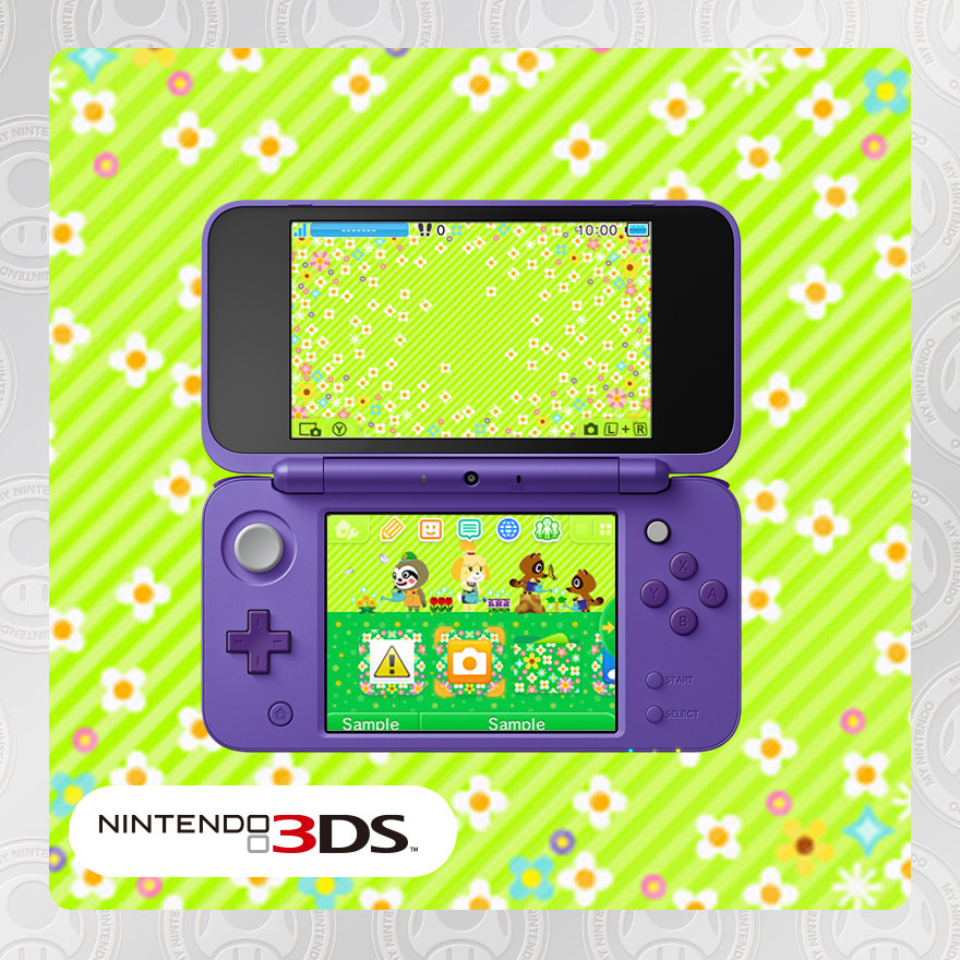 
Nintendo 3DS theme: Animal Crossing™: Gardening Weather