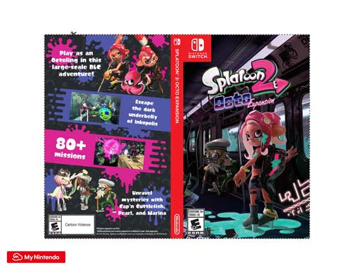 Splatoon™ | - Octo Nintendo box | Printable Expansion My Rewards cover 2 art