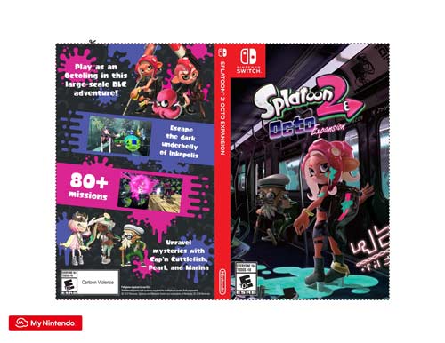 Printable - Splatoon™ 2 Octo box Nintendo Expansion Rewards | art | My cover