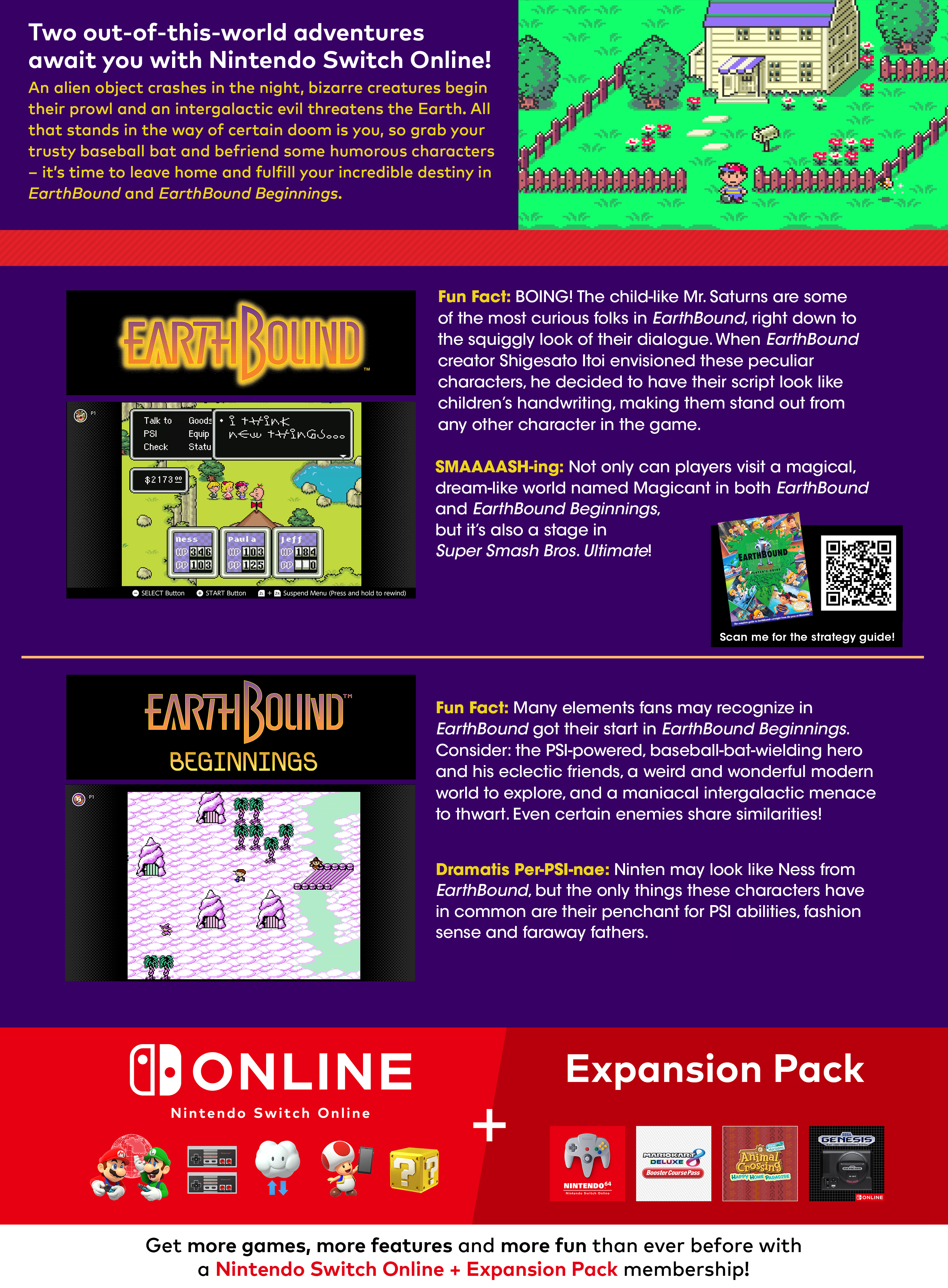 EarthBound and EarthBound Beginnings rewards are here My