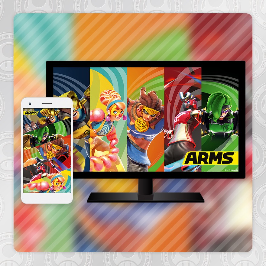 My Nintendo: disponibili nuovi sfondi per il primo anniversario di ARMS ...
