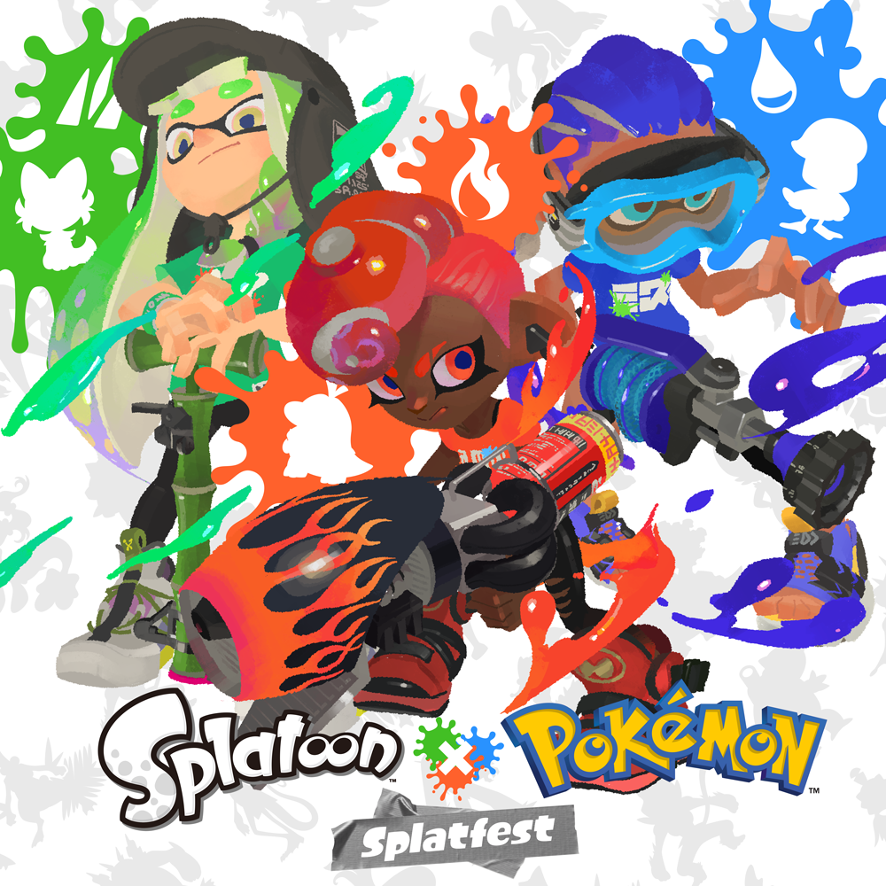 Splatoon x Pokémon Splatfest