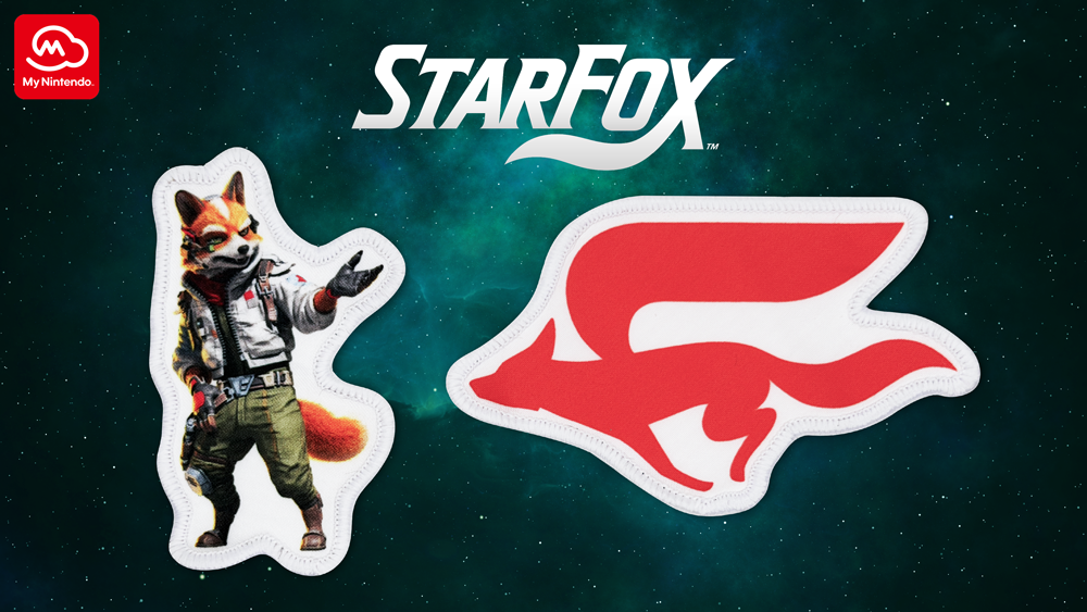 The collectible Star Fox patch set is now available as a My