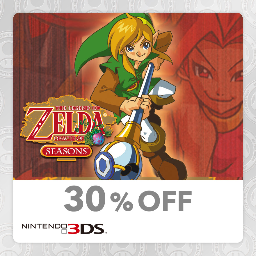 30% Discount on The Legend of Zelda™: Oracle of Seasons™ (Nintendo 3DS)