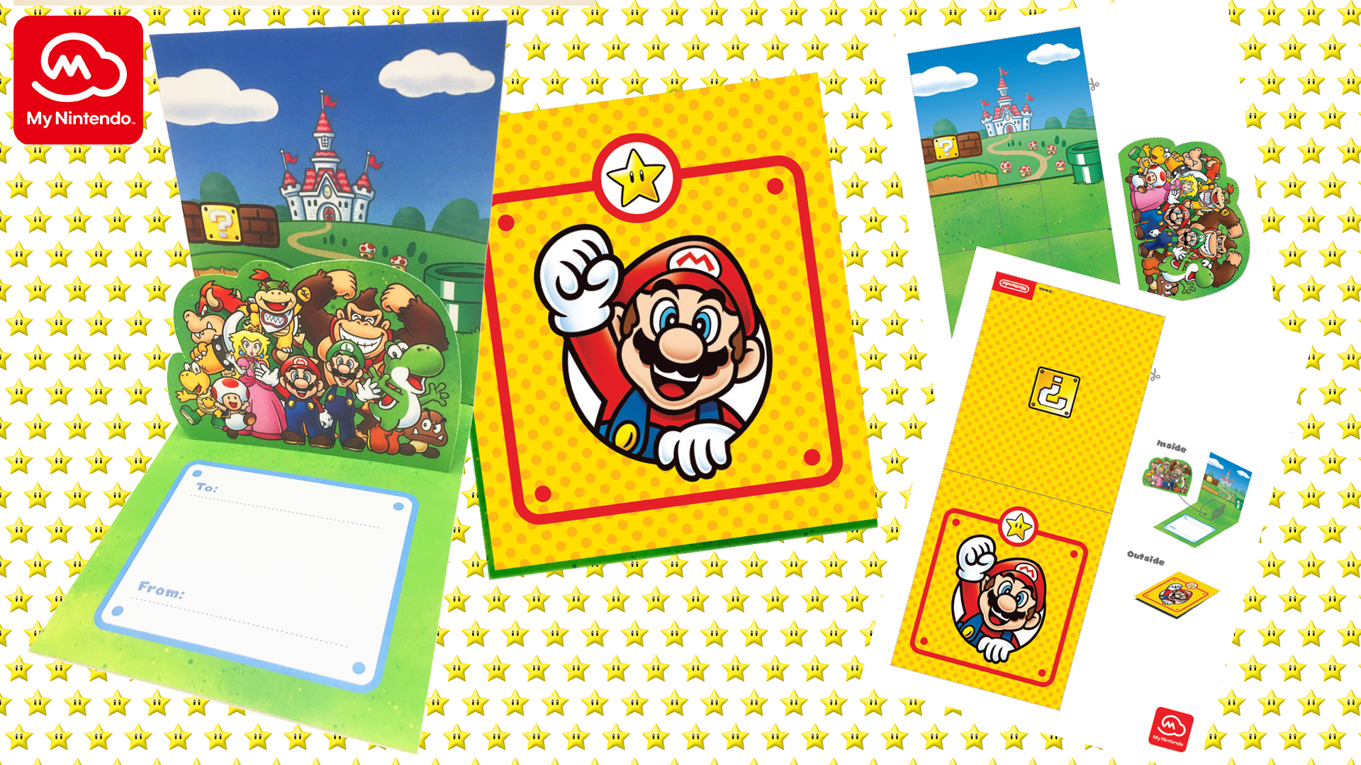 Printable: Super Mario™ ? Block | ギフト | マイニンテンドー