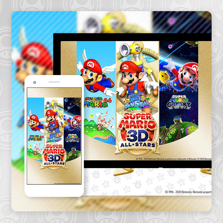 Mario 35th anniversary shop 3d all stars