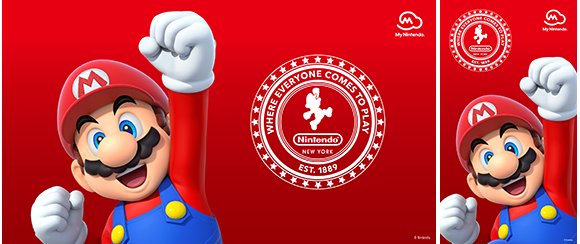 Fondo de pantalla (Mario) - Edición Nintendo New York | Recompensas | My  Nintendo
