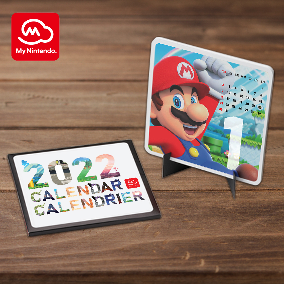 My Nintendo 2022 Calendar Rewards My Nintendo