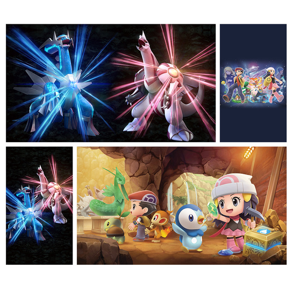 Wallpaper bundle Pokémon Brilliant Diamond & Pokémon Shining Pearl