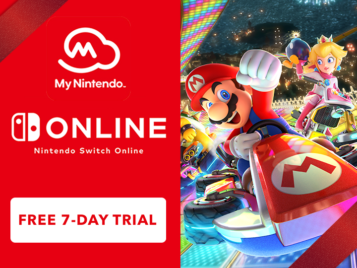 Nintendo Switch Online: Free 7-Day Trial | Rewards | My Nintendo