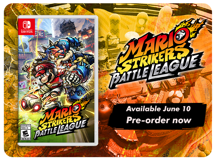 Nintendo Switch Online members get ready for Mario Strikers™: Battle ...