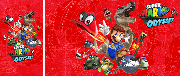 Papel De Parede Super Mario Odyssey Vermelho Recompensas My