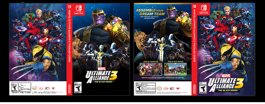 nintendo switch games ultimate alliance 3