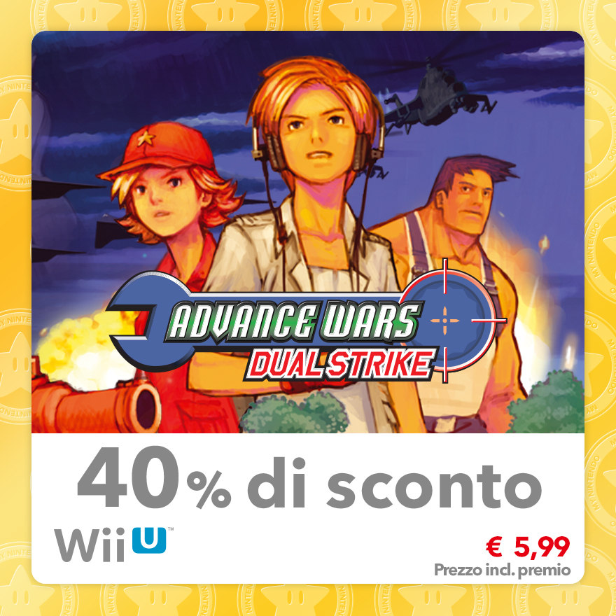 Sconto del 40% su Advance Wars: Dual Strike (Virtual Console DS)