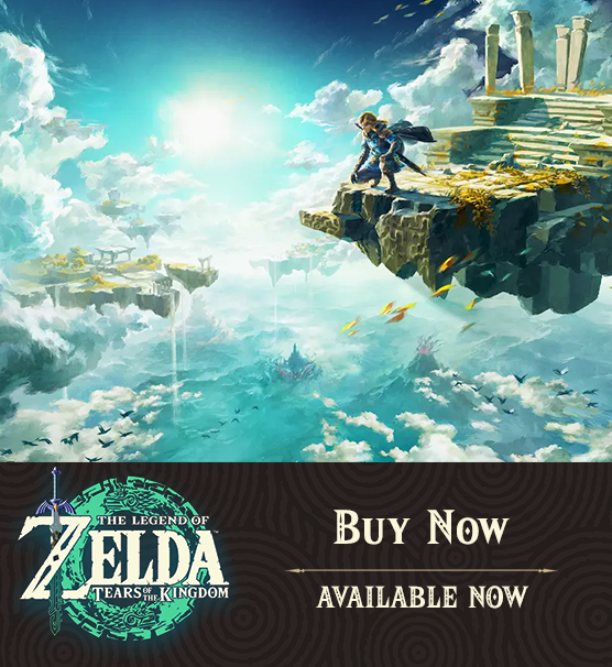 Celebrate the launch of the Legend of Zelda Tears of the Kingdom