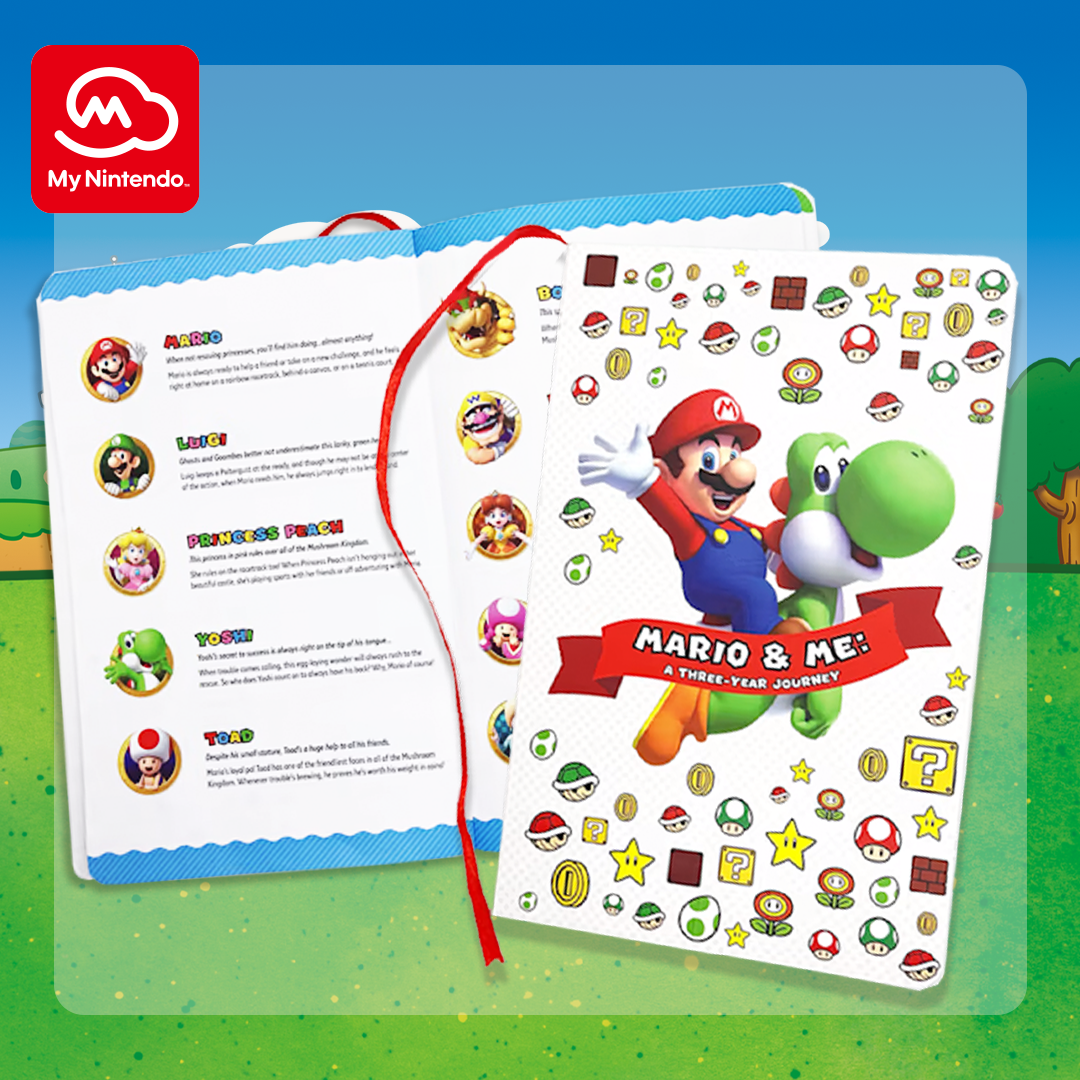 Mario & Me: A Three-Year Journey Journal Book