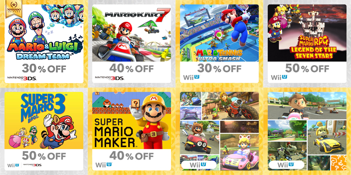 wii u mario games