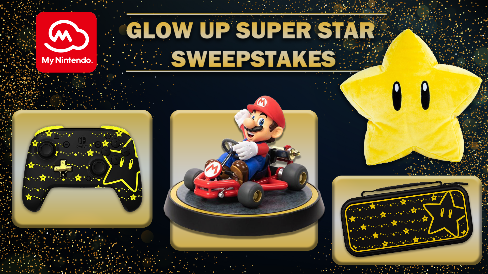 My Nintendo™ Glow Up Super Star Sweepstakes, Rewards